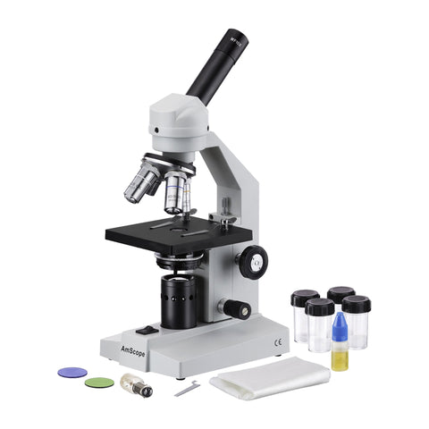 Microscope (1000X) and Slide Preparation Kit