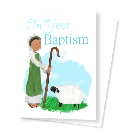 'On your Baptism' Card