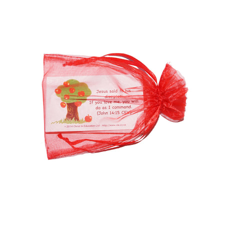 Bible Verse Cards for Daily Living - CEV-Red