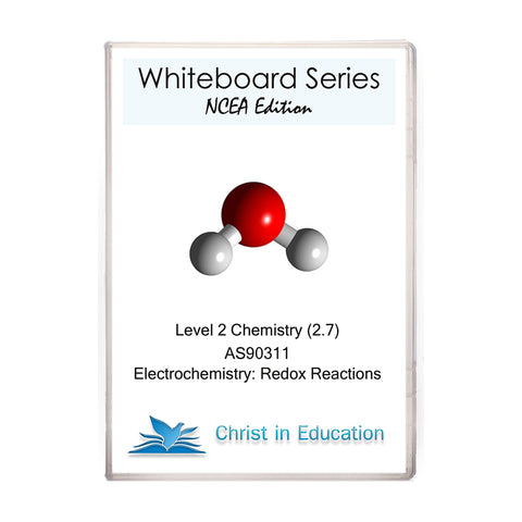 Whiteboard Series - Chemistry 2.7 (AS90311) - Redox Reactions