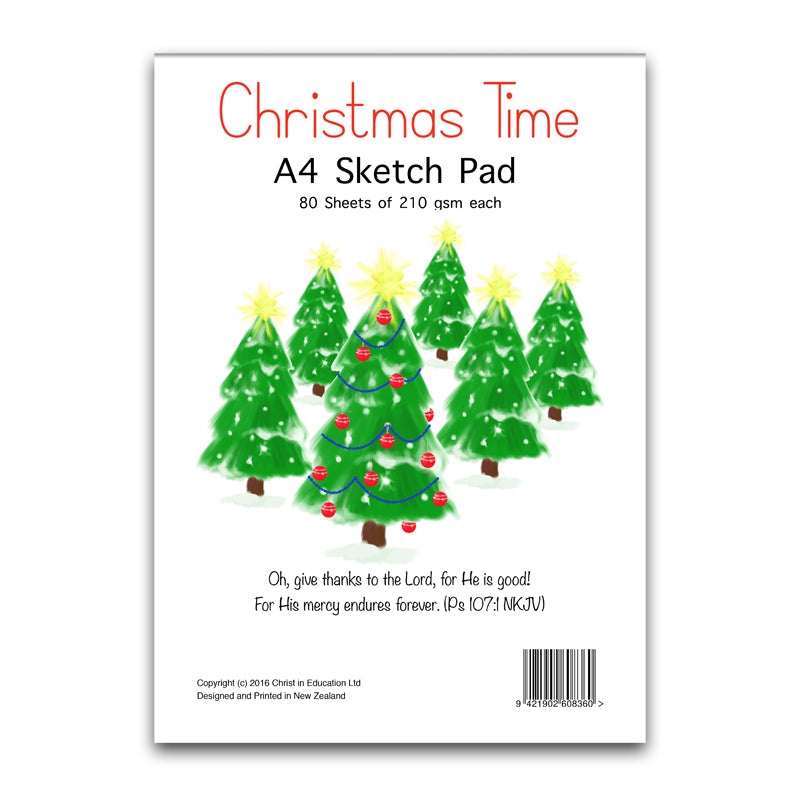 Christmas Time Sketch Pad