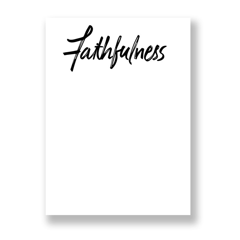 Faithfulness Pad