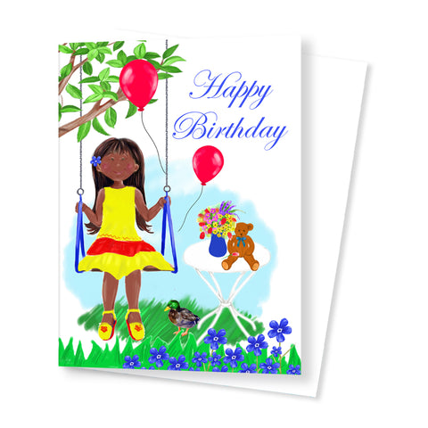 Birthday Card for a Special Girl