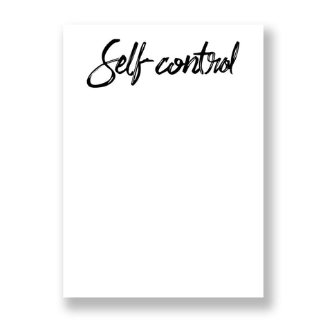 Self-control Pad