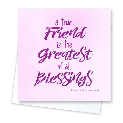 Friends are Blessings Card