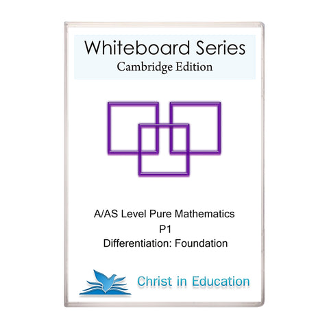 Cambridge Whiteboard Series: A/AS Maths Differentiation: Part 1